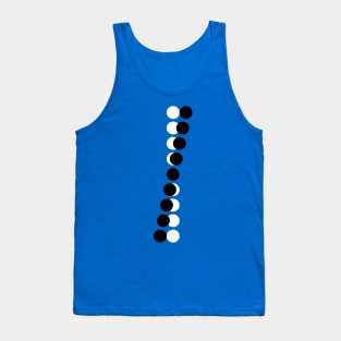 Abstract Moon Phases Tank Top